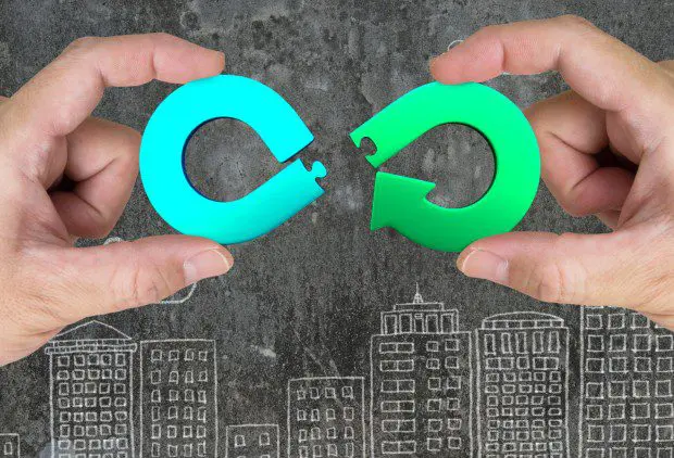 Circular economy in building design and construction