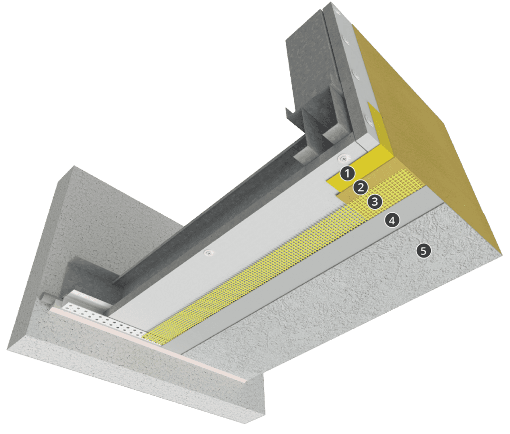 StoQuik Finish System for Soffits and Ceilings​