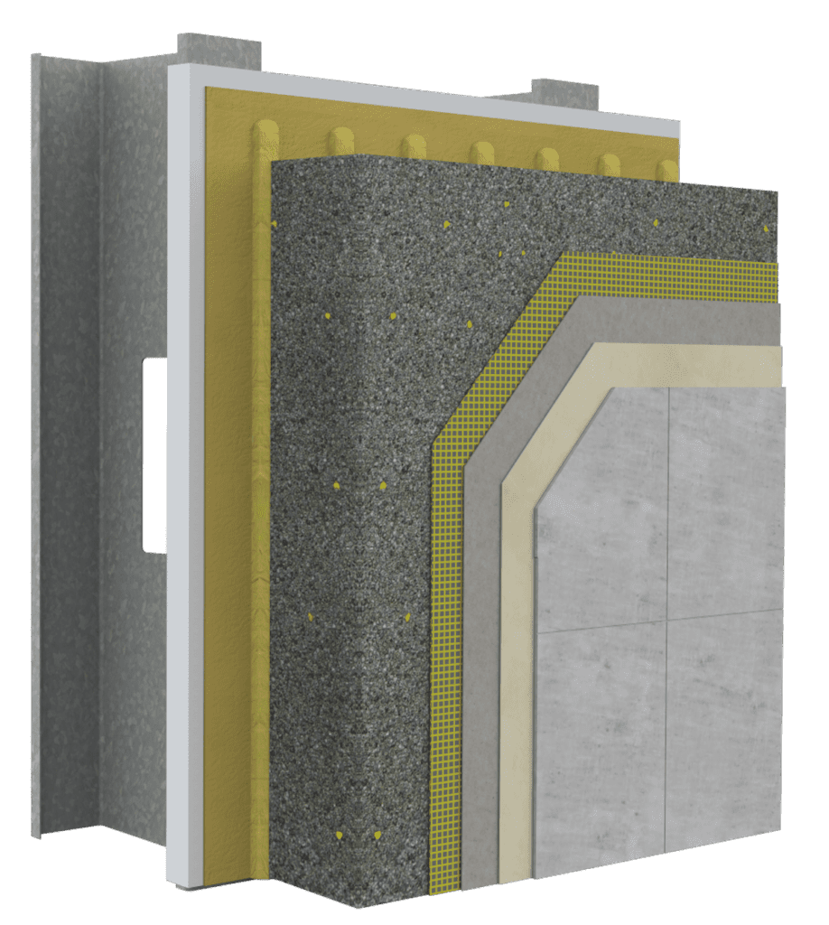 StoTherm ci GPS with StoSignature Concrete 