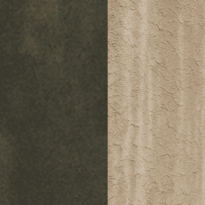 Chalking Stucco Building And Faded Stucco Wall