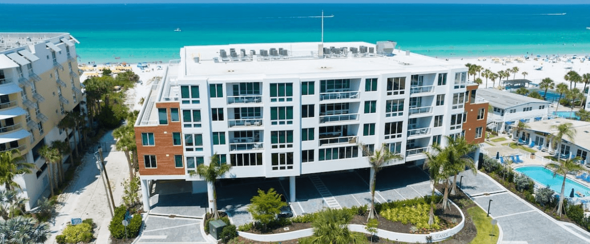 Ten35 Seaside Condo top view close up