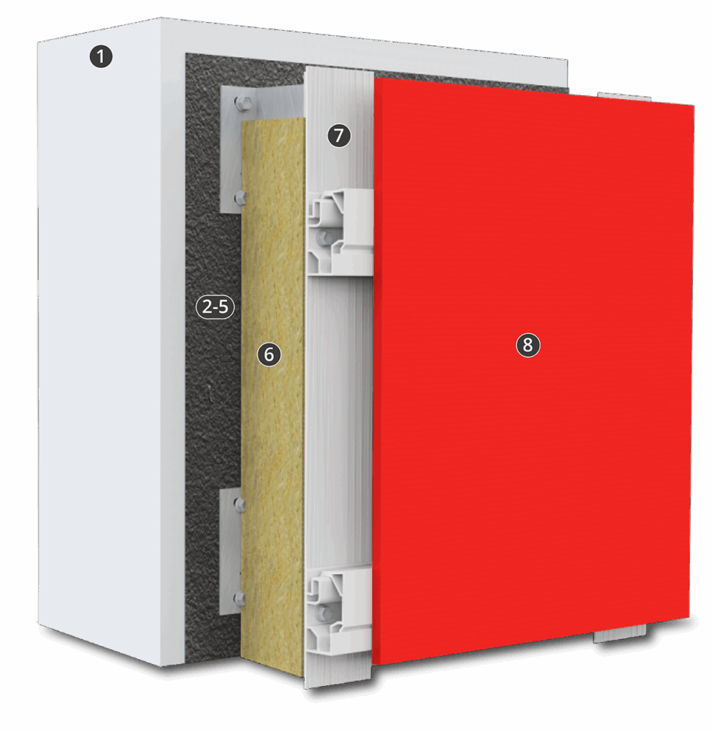 StoVentec® Fiber Cement Concealed Fastener