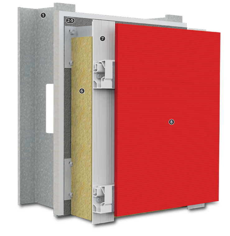 StoVentec® Fiber Cement Concealed Fastener