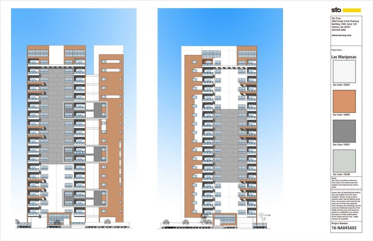 Sto Eifs Color Chart