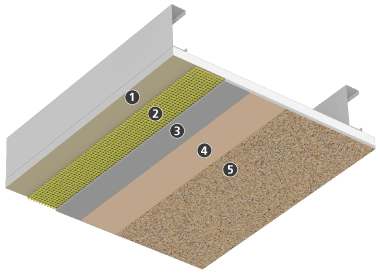 Direct-applied Finish System for Soffits and Ceilings