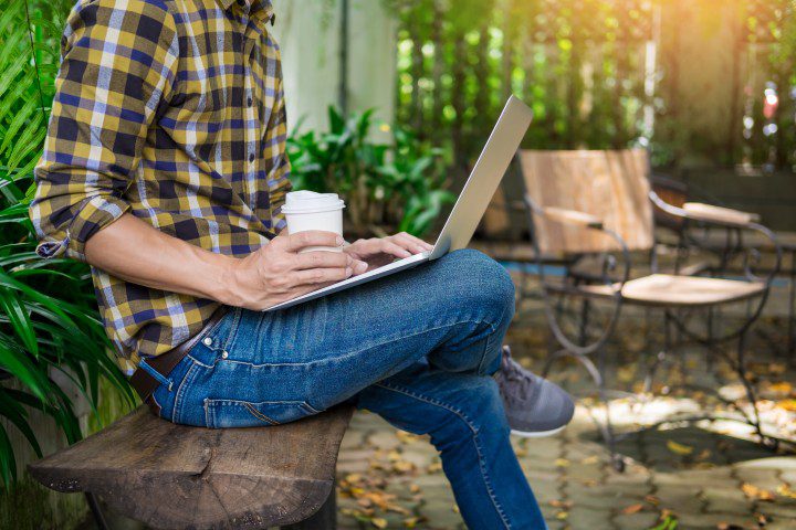 Adding outdoor work areas to the commercial office