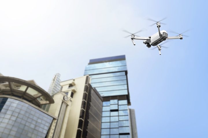Building inspections with drones