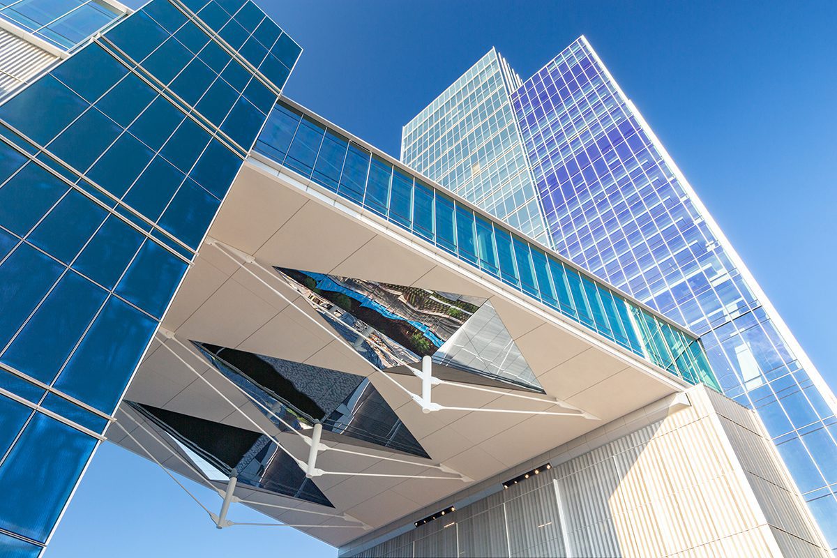 Static Building Architectural Facades for High Performance Buildings