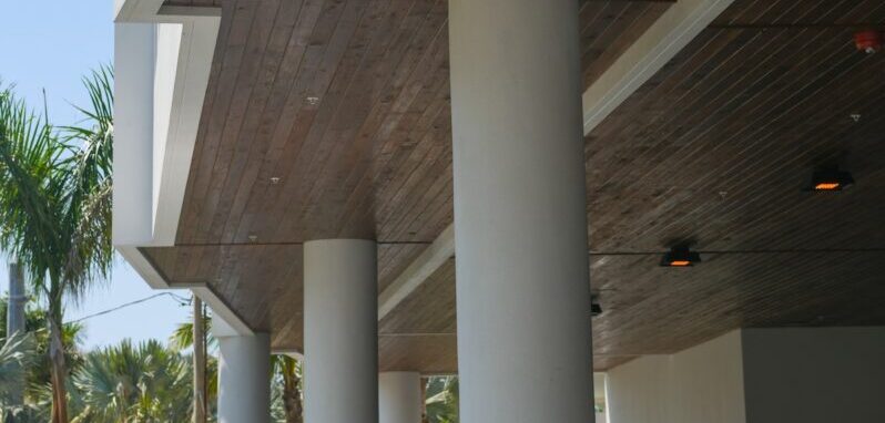 Ten35 Seaside building-close up view.