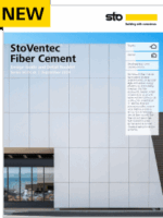 An image of the cover of the StoVentec Fiber Cement design guide.