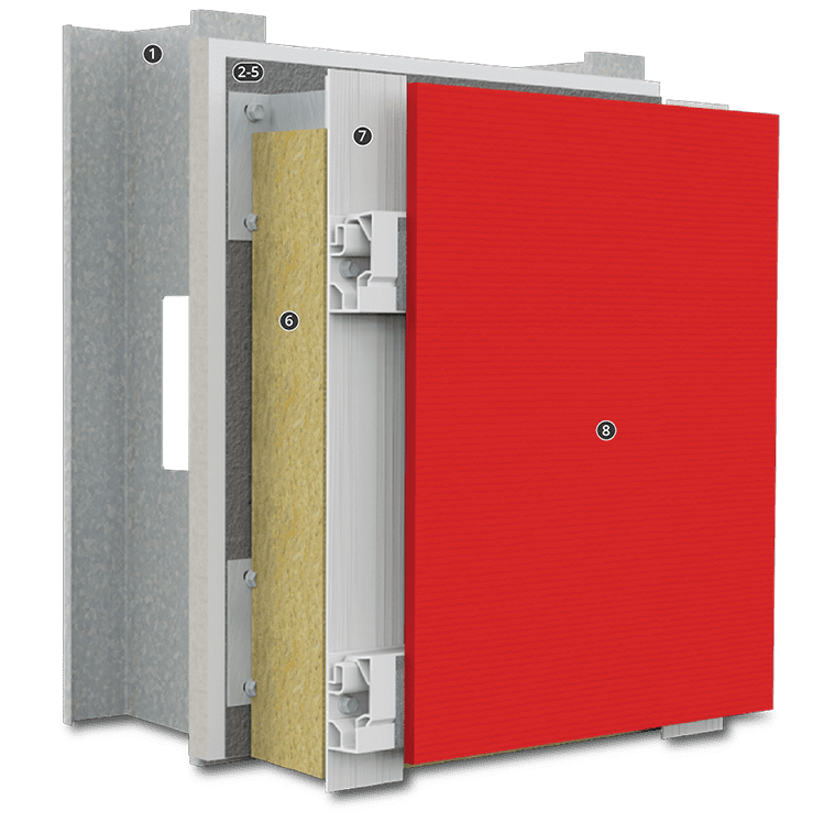 StoVentec® Fiber Cement Concealed Fastener