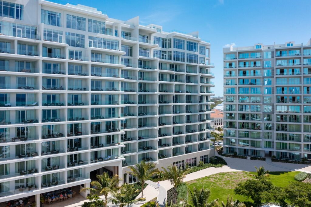 Ritz-Carlton coastal high-rise with impact-resistant exterior wall cladding by Sto Corp.