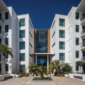 Evermore Building Exterior Finished With StoTherm Ci Continuous Insulation System